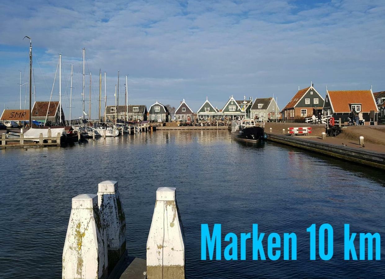 Out Of Amsterdam, River Apartment Close to City Broek in Waterland Buitenkant foto